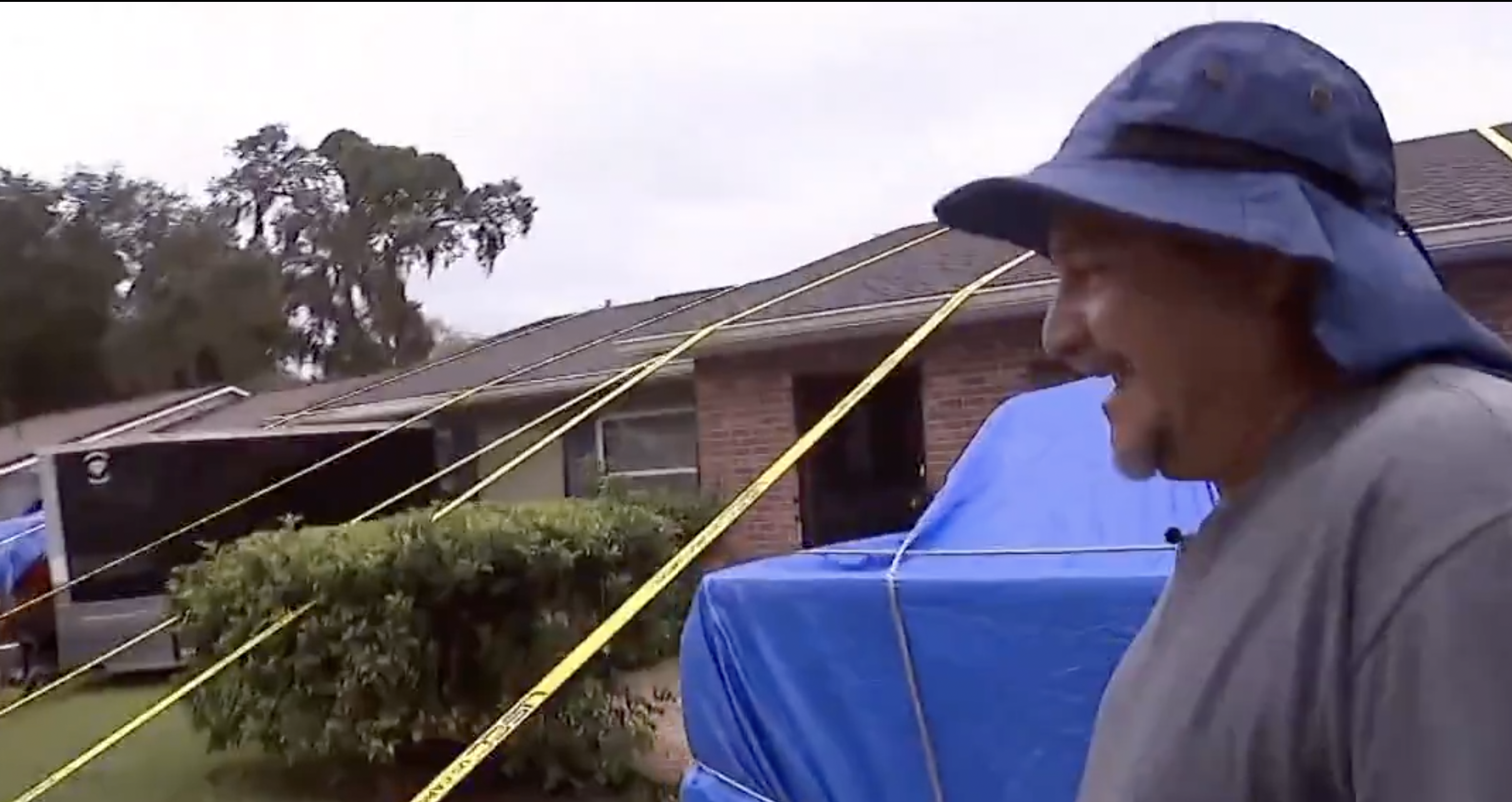 The Entire Internet Is Desperate To Know Whether Strapped Down House In Florida Survived Hurricane Milton