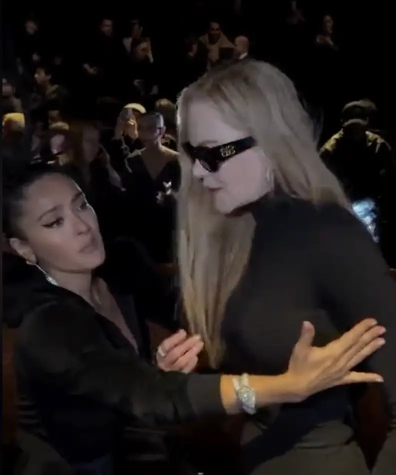 Lip Reader Reveals What Nicole Kidman And Salma Hayek Said To Each Other After She Pushed Her Away At Fashion Show