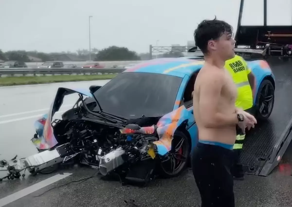 YouTuber Jack Doherty Slammed For Crashing $200,000 Car While Live Streaming And Hospitalizing Cameraman