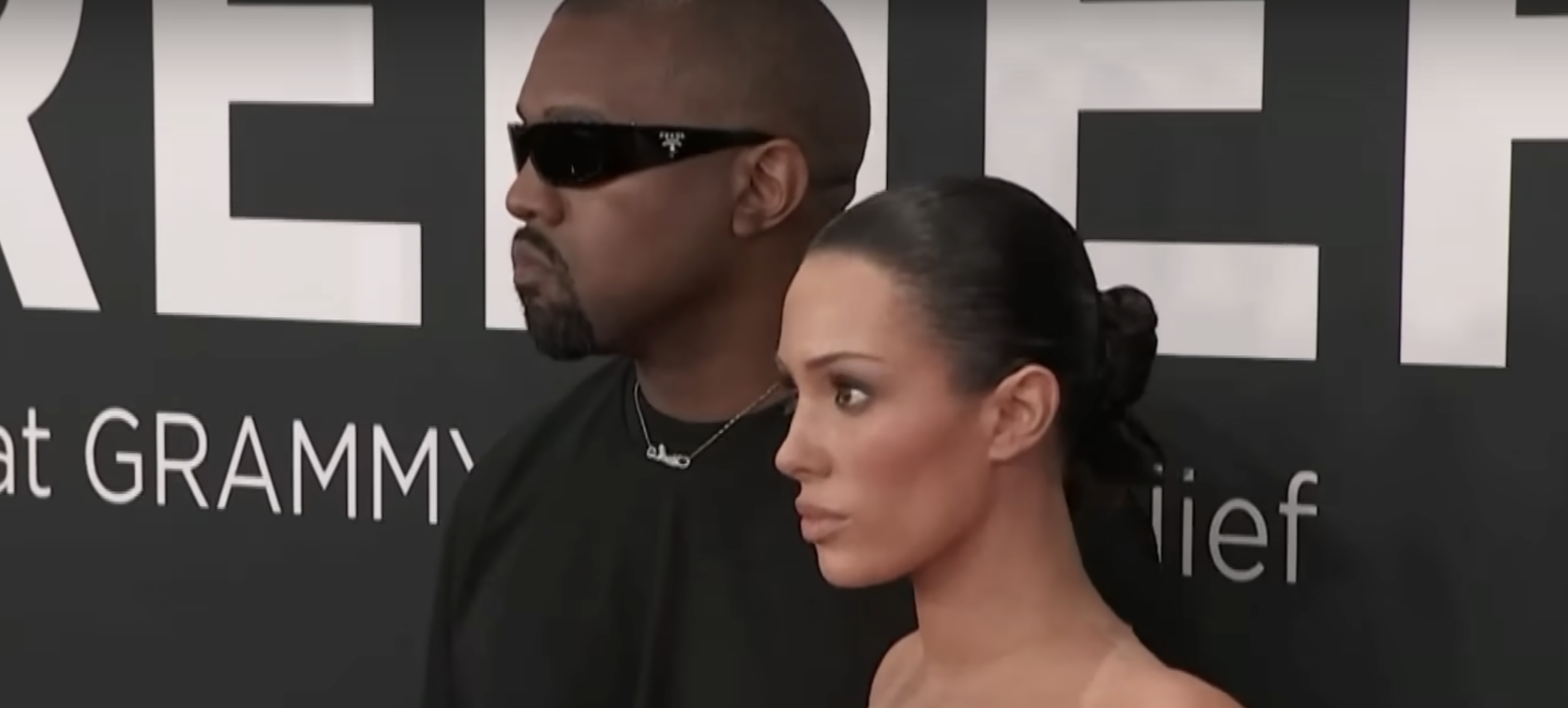 Meaning Behind Kanye West’s Wife’s Dress That Got Them Escorted Out Of Grammys By Police