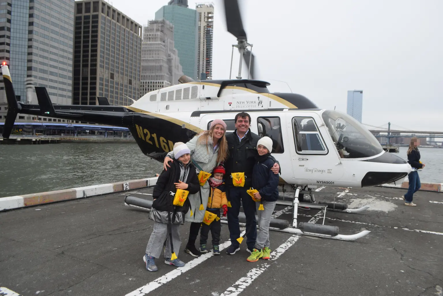 Chilling Final Photos Show Family Of Five In Front Of Helicopter Minutes Before Hudson River Crash