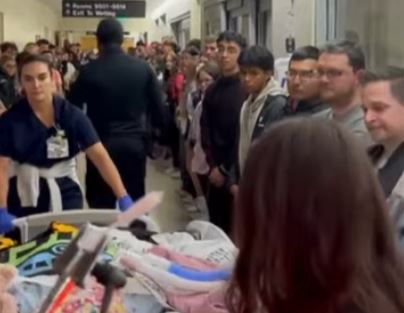 Hundreds Of Students Line up To Say Goodbye To Cheerleader Kimber Mills On Life-Support After She Was Shot At Party