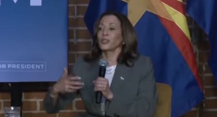 Kamala Harris Reacts After Being Told The Rock Has Better Chance Of Becoming President