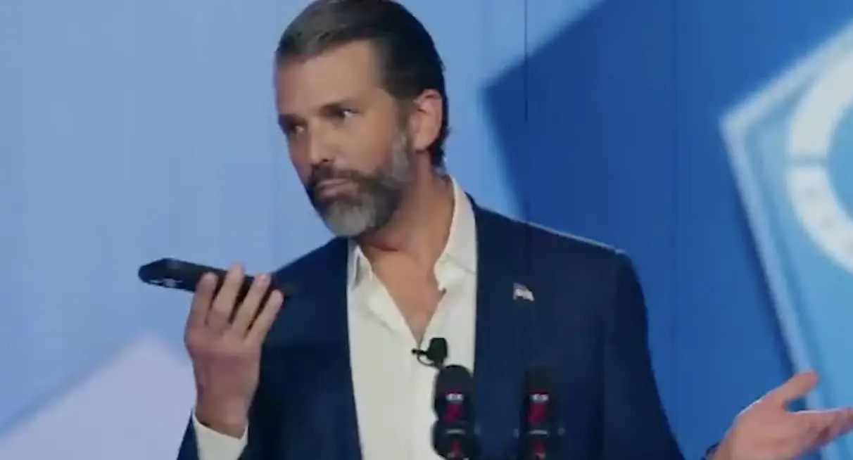 Donald Trump Threaten To Fire His Own Son During Bizzare Phone-In