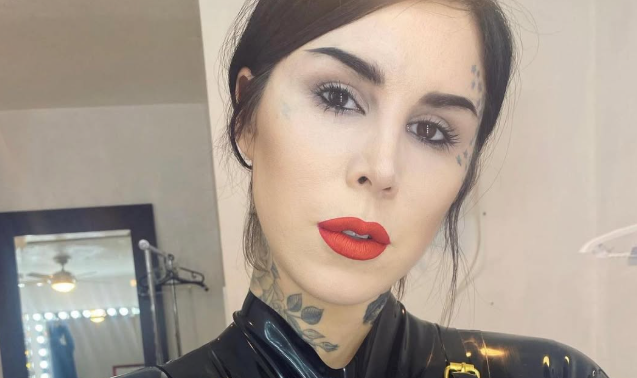 Kat Von D Covered Herself In Black Ink After Being Sued In One-Of-A-Kind Lawsuit