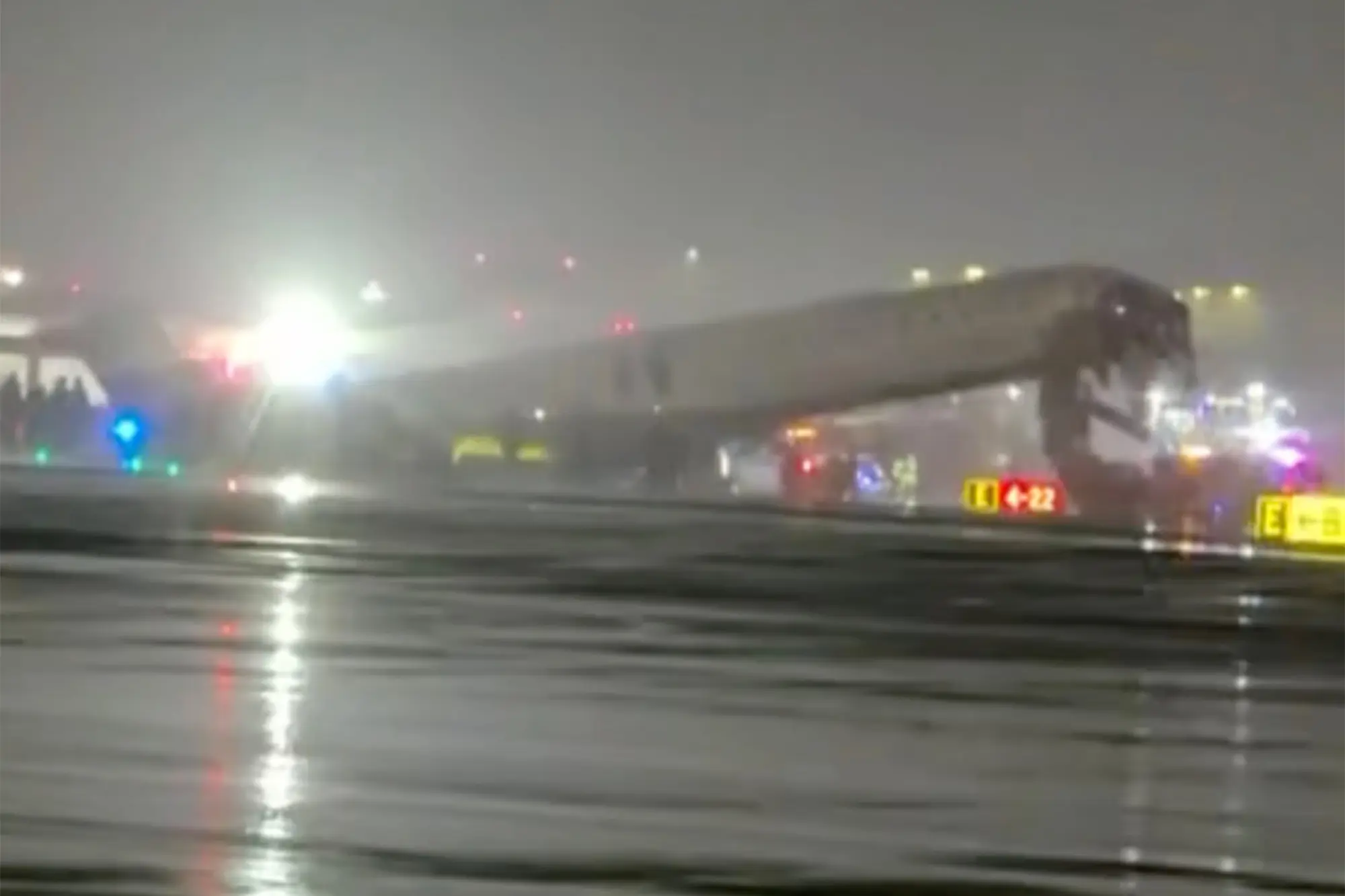 Two Pilots Dead And Multiple Seriously Injured After Passenger Plane Crash At New York Airport